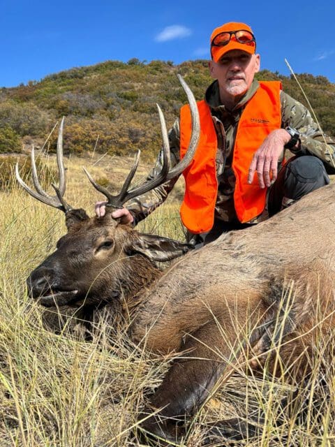 Outdoors International client John Lebanc with his 2024 Colorado elk