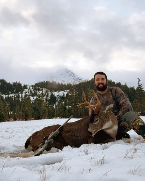 A nice Sitka blacktail buck.