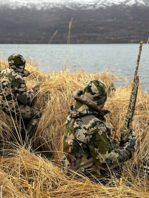 Duck hunting on Kodiak Island