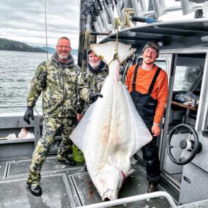 Halibut fishing Charter out of Gustavus, Alaska