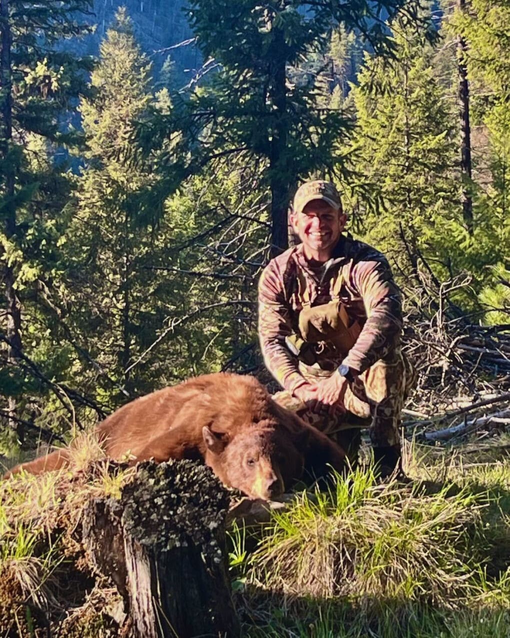 Charlie with a great Idaho bear