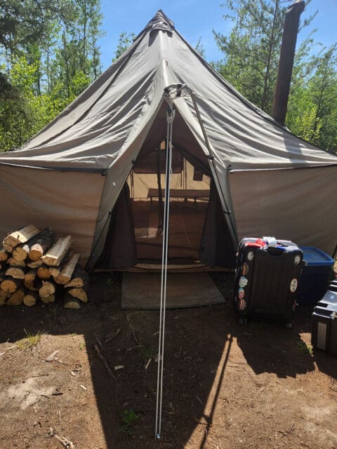 Alberta spring bear camp » Outdoors International Alberta spring bear camp