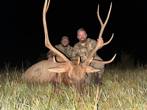 Andy with his archery Colorado bull.