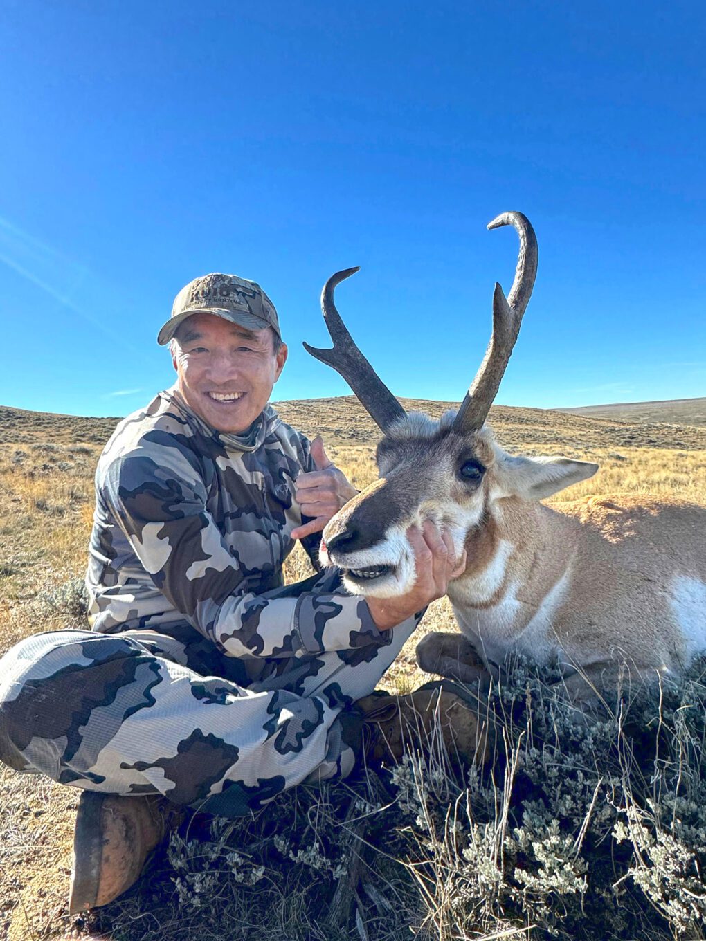 Dan with a nice Wyoming antelope