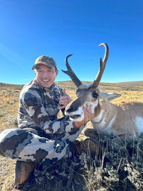 Dan with a nice Wyoming antelope