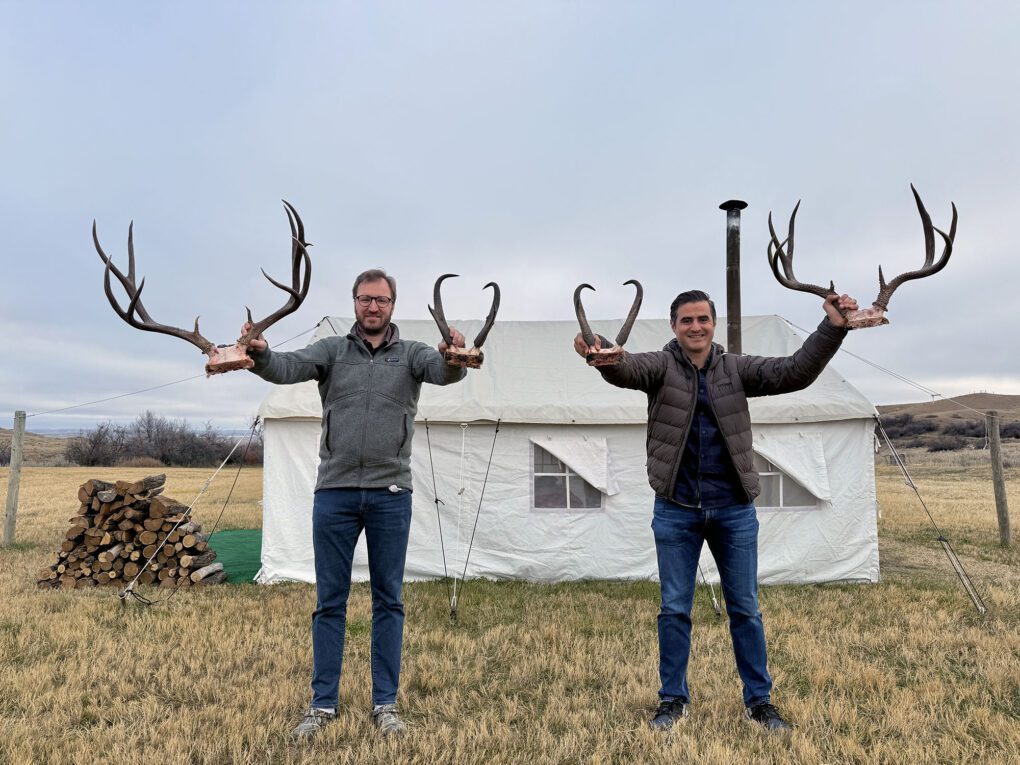 Paul Marquard and Marcello Rodriquez Client Montana Mule Deer Pronghorn Antelope Combo Hunt MBGO2 2025 IMG_7426 » Outdoors International Paul and Marcello had an amazing hunt in Montana.