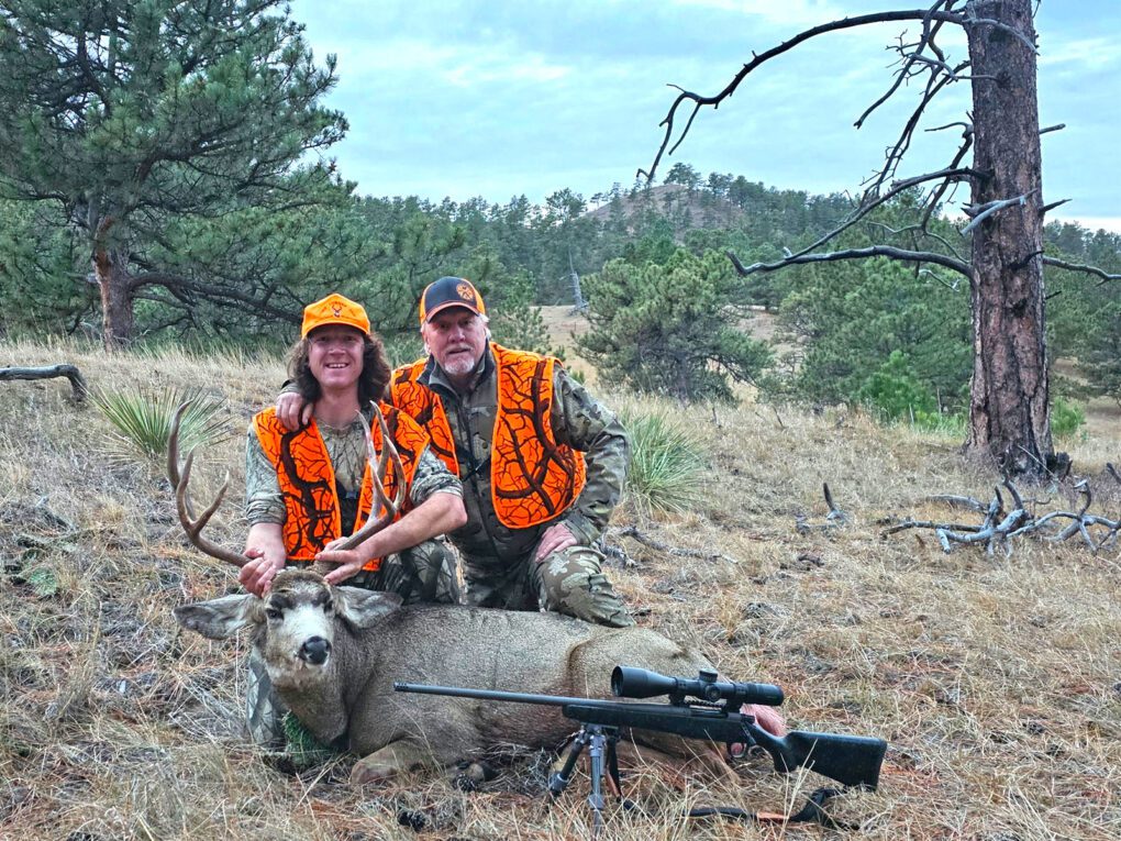 Joel with a nice buck.