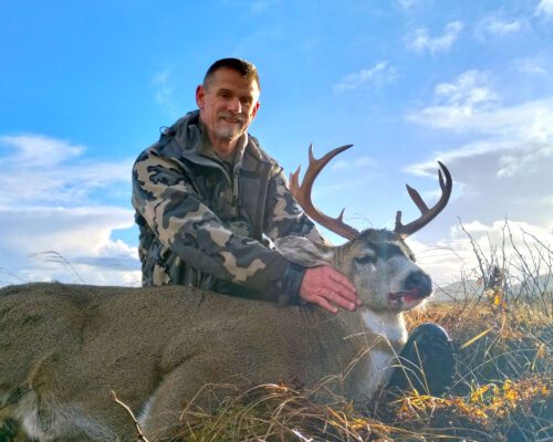William with his great Sitka blacktail.