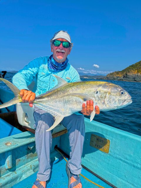 Randell Heath with a giant Jack.