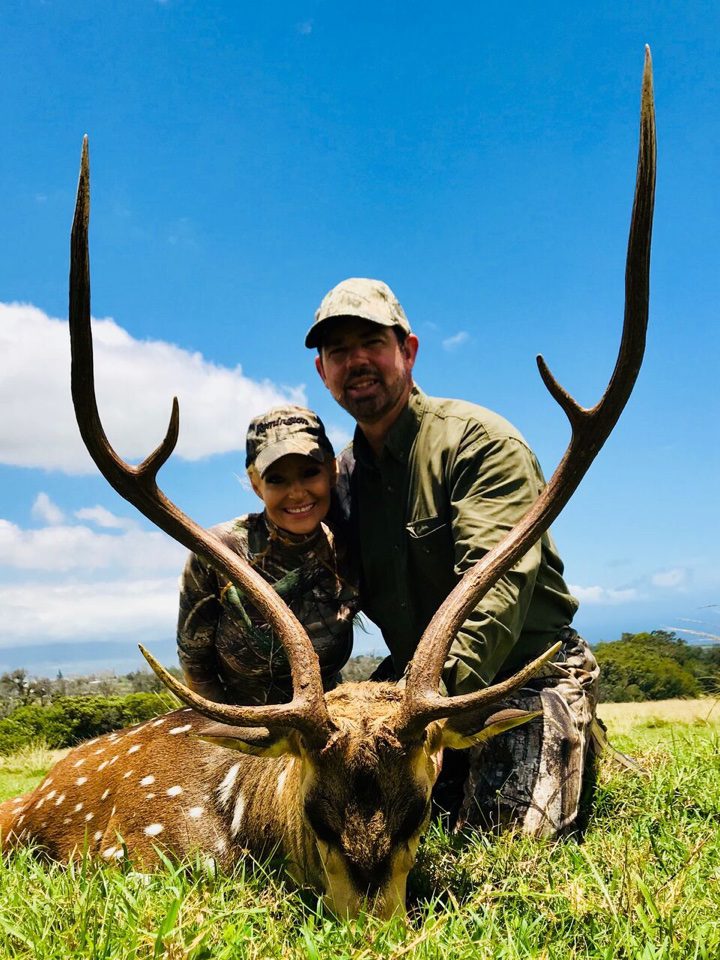 Axis deer hunts in Hawaii