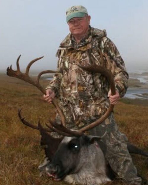 Reindeer hunter in Alaska