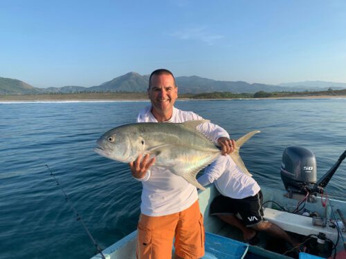 Tony with a big jack.