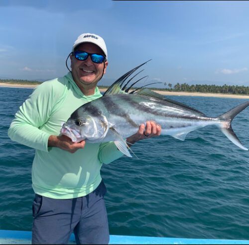 Tony with a nice Mexico Roosterfish.