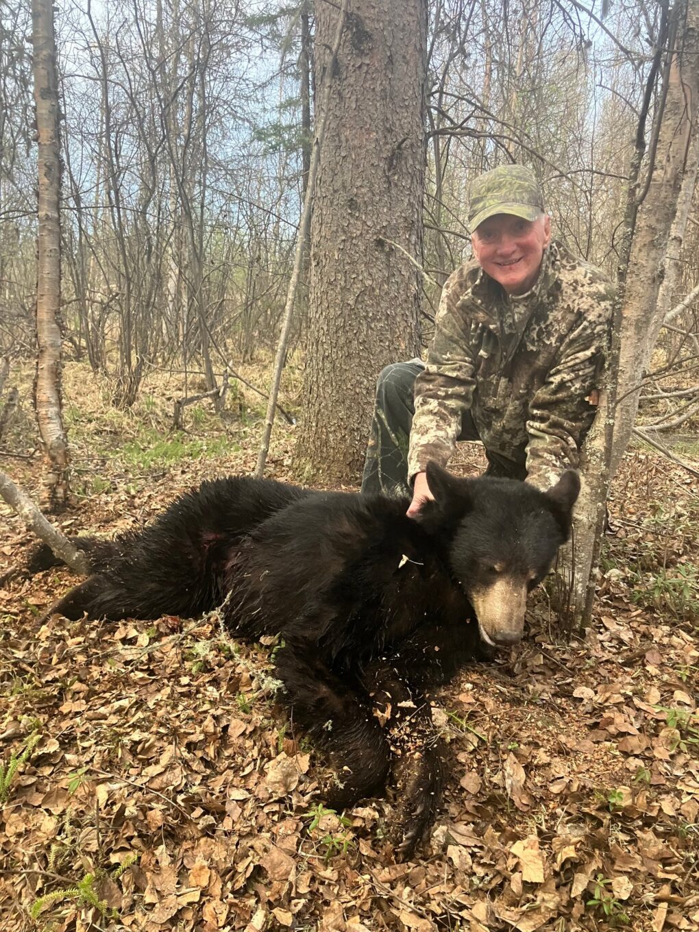 Ed Ford — Alberta Baited Black Bear Hunt (OI client photo) » Outdoors International Ed Ford — Alberta Baited Black Bear Hunt (OI client photo)