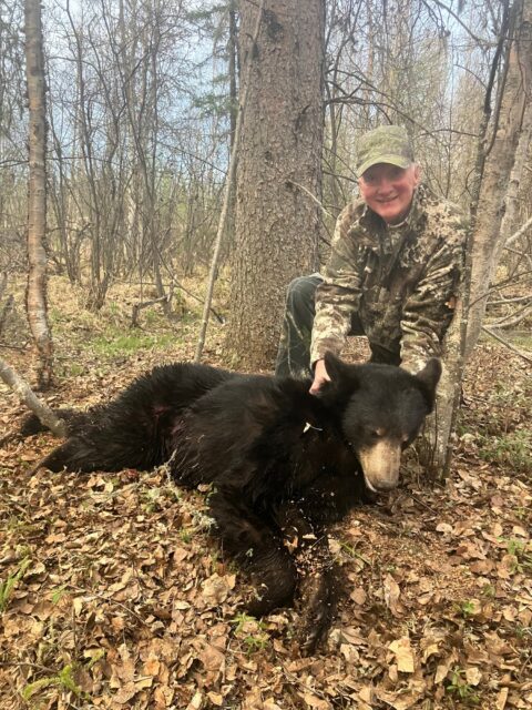 Ed Ford — Alberta Baited Black Bear Hunt (OI client photo)