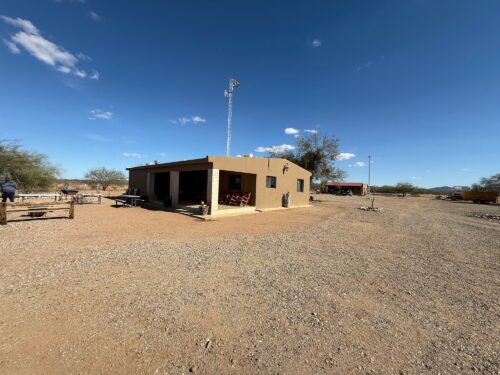 Jake Hanning — desert camp outpost in Arizona (Mexico, 2026)