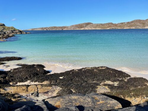Kyle Apple — turquoise bay with white sand beach Scotland (Scotland, 2026)